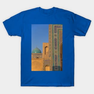 Uzbekistan. Bukhara. Mosque in the Morning Light. Details. T-Shirt